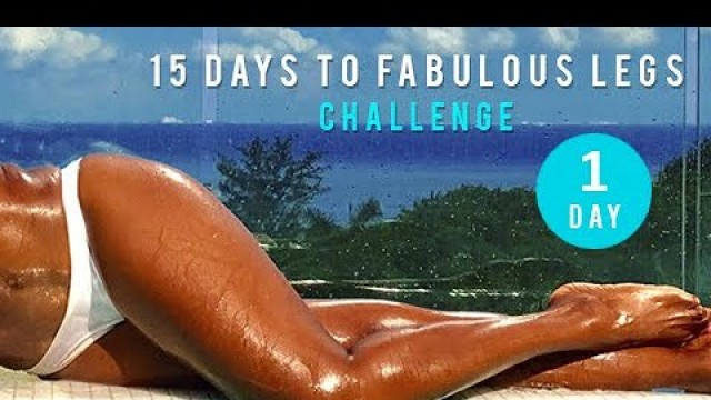 'DAY 1- \"LUNGES 3 WAYS\" : 15 DAYS TO FABULOUS LEGS  with Tiffany Rothe'