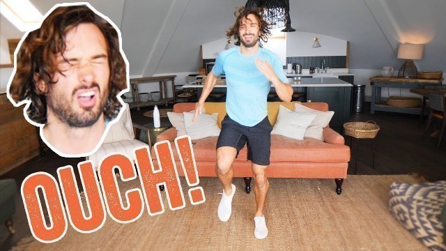 'OUCH! 15 Minute Advanced HIIT Home Workout | The Body Coach TV'