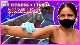 'My fitness VLOG + I Tried AirSculpt'