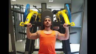 'OMUZ HAREKETLERİ - Free Weight Shoulder Press Machine'