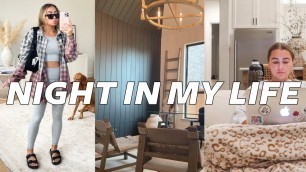 'VLOG: Girls Night Routine, Home Office Update, Honest Convo on Fitness Journey | Julia & Hunter'