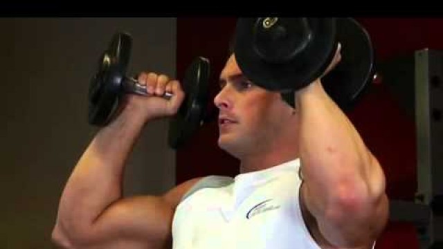 'Standing Palms In Dumbbell Press Omuz Hareketi Nasıl Yapılır - FitnessProgrami.com'