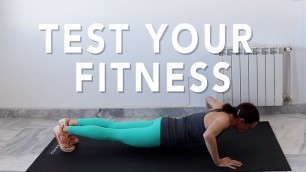 'Test Your Fitness | How Fit Am I? | Day 6 Fit & Fabulous Beginner Workout Programme'
