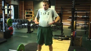 'Oregon Ducks Strength and Conditioning coach Jim Radcliffe gives some workout tips on Vimeo'