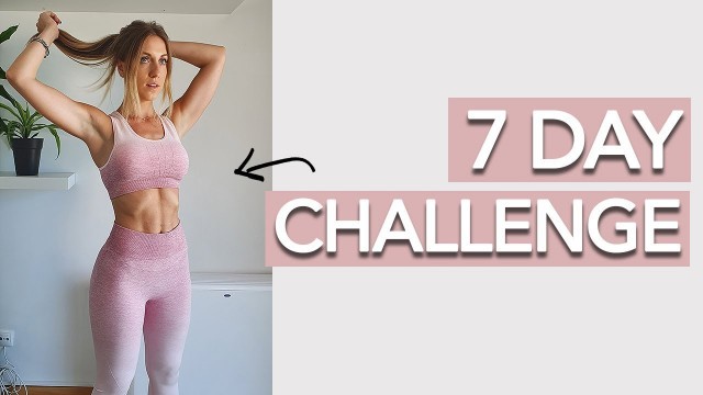 7 Day Challenge - Calorie Burning 7 Minute Workout