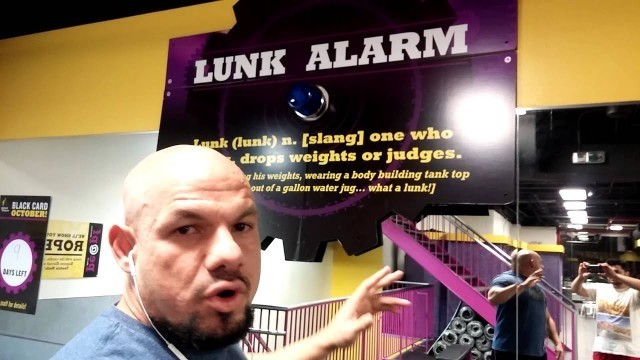 'G-Rod Lunk Alarm Moment at Planet Fitness Gym'