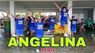 'ANGELINA - Tiktok Viral | [Remix] | DJ Ericmen | Dance Fitness By teambaklosh'