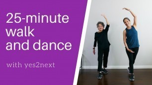 '25 minute Walk and Dance Workout for Seniors, Beginner Exercisers'