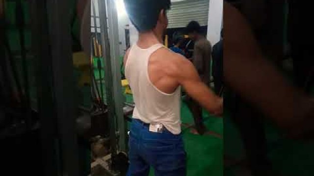 'today\'s my Back workout# short video# subscribe this channel please 