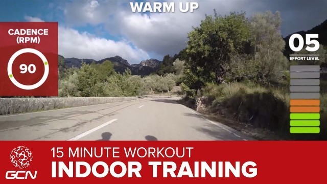 '15 Minute Workout - Best Indoor Cycling Training Cardio Session'