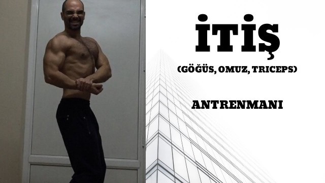 'EVDE GÖĞÜS, OMUZ, TRICEPS ANTRENMANI! / Evde Göğüs Omuz Triceps Kası Geliştirme Hareketleri'
