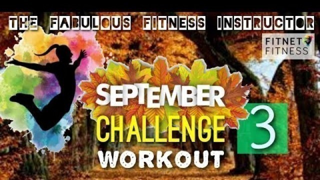 'September Challenge Workout 3 // Bums // T.F.F.I // The Fabulous Fitness Instructor'