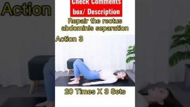 'Repair the rectus Yoga 