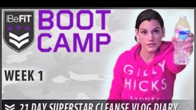 21 Day Superstar Cleanse Yoga Workout Diary with Jill Striff: Week 1 - BeFit Bootcamp