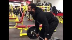 'In the Gym with Jim Jones - Back Workout Pt. 2'