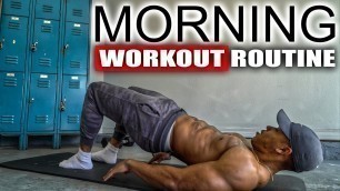5 MINUTE MORNING WORKOUT (NO EQUIPMENT)