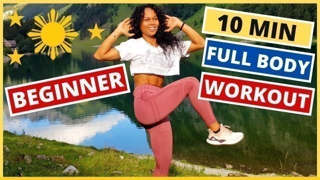 10 Min Fullbody Workout | Beginner Level | No Jumping | Seealpsee Switzerland | Pinay