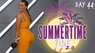 30 Minute Butt and Abs Bootcamp Workout | Summertime Fine 2.0 - Day 44