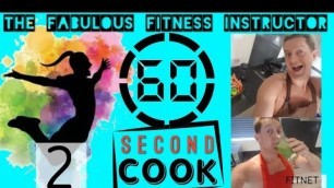'Broccoli and Leek Soup // #shorts // 60 Second Cook 2 // The Fabulous Fitness Instructor'
