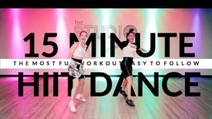 The Most Fun 15 Minute Cardio Dance Fitness Workout EVER