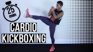 25 Minute Cardio Kickboxing Workout