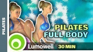 30 Minute Pilates Full Body Workout At Home
