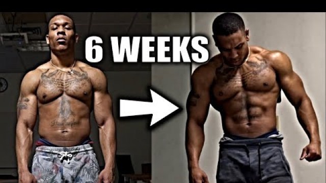 MY 6 WEEK NATURAL BODY TRANSFORMATION | Full Workout Routuine
