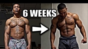 MY 6 WEEK NATURAL BODY TRANSFORMATION | Full Workout Routuine