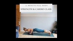 12 Minute Full Body Strength and Cardio Workout | Jenny Devonshire