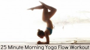 25 Minute Morning Yoga Flow Workout Hip Glute and Core Strength Balance Flexibility | Yoga With Tim