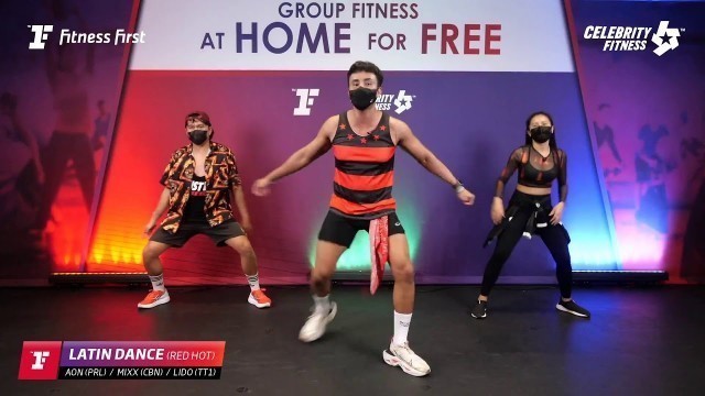 'Group Fitness at Home :  Latin Dance (Red Hot) 12/10/2021'