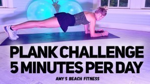 Plank Challenge - 5 MIN per Day for 10 Days