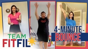 4-Minute Dance Workout Routine with FrankiAna | Team FitFil Episode 2
