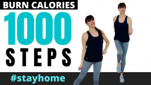 'WALKING WORKOUT  | 1000 STEPS IN 10 MINS WOMEN OVER 50 Feel Fabulous Feel Positive 1000 Step Walk'