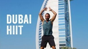 'NEW!!! 15 Minute FULL BODY HIIT In DUBAI | The Body Coach TV'