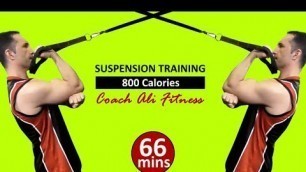 'FULL BODY SUSPENSION WORKOUT - BOW500 (or TRX) Total Body Workout'