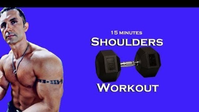 'Dumbbell Boulder Shoulder Workout For Fabulous Looking Delts!'