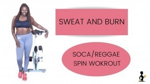 SOCA/REGGAE 30 MINUTE SPIN WORKOUT WITH GUYANESE FIT CHICK | G FORCE FITNESS