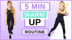 5 Minute Pre Workout WARM UP For Women Over 50 | Beginner Friendly!