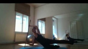 'Vježbanje kod kuće, sa štapom, Xenia Total Body Studio'