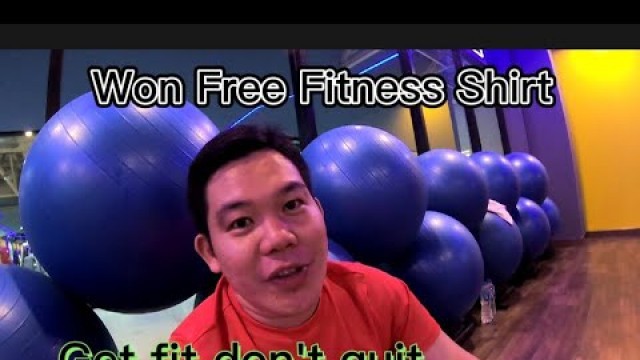 'Red day at Asia fitness Society. \'Get fit Don\'t Quit\"'