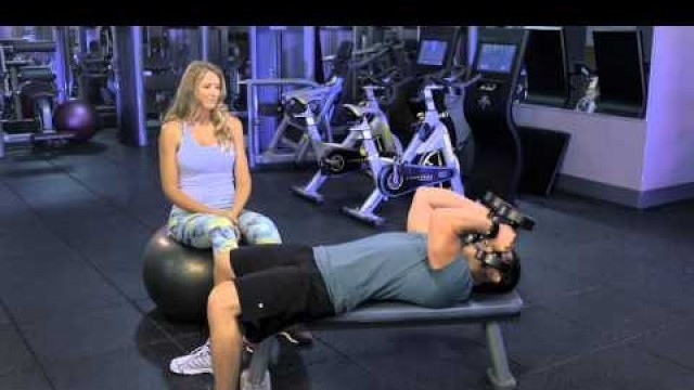 'Fitness Tips with Ashleigh McIvor & Kendrick - October 5, 2015 - Tricep Extensions'