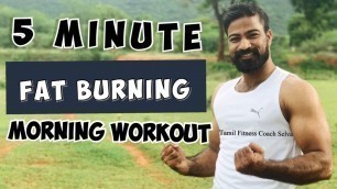 5 minute fat burning workout you can do anywhere