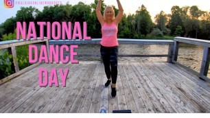 'Walking Online Workout for National Dance Day'