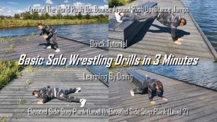 5 Basic Solo Wrestling Drills in 3 Minutes, Sensei Jacky MMA, Jacky Spaargaren Sassenburg, 1970