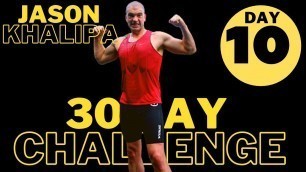 DAY 10 OF JASON KHALIPA Challenge | 3 x 5 Minute AMRAP 