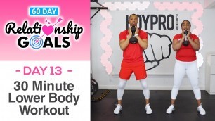 '30 Minute STABILITY Lower Body + Butt & Abs Workout - Relationship Goals #13'