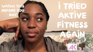 'OOPS I DID IT AGAIN!! I Tried the Aktive Fitness Red Zone Plan (GYM & HOME BASED) 