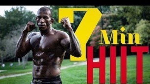 7 MIN SUPER HIIT MMA WORK OUT - NO EQUIPMENT