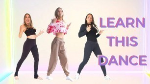 8-Minute Hip-Hop Dance Class | LEARN A DANCE WITH ME! | Lucie Fink